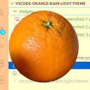 Orange Peach Light